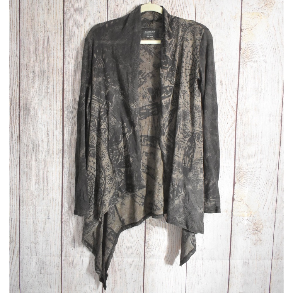 AllSaints Spitalfields Reflection Long Cardigan